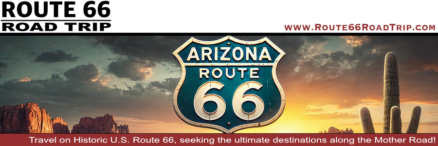 Arizona Route 66 Travel Guide, featuring hotels, maps, attractions, things to do, and photos
