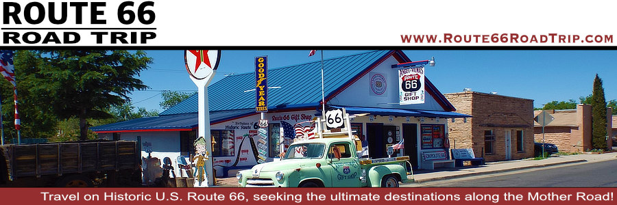 Angel & Vilma Delgadillo's Route 66 Gift Shop & Visitor's Center in Seligman, Arizona