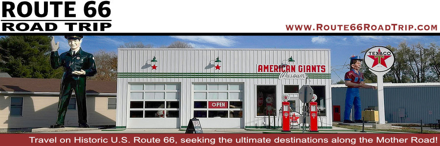 American Giants Museum on Route 66 in Atlanta, Illinois