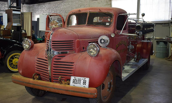 Exhibit area at the Route 66 Museum in Ash Fork, Arizona