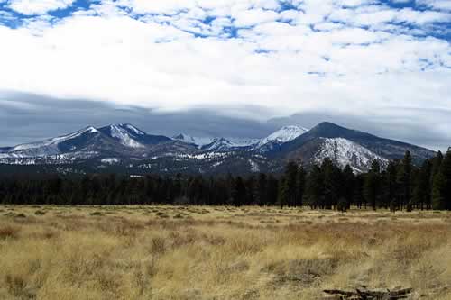 San Francisco Peaks, north of Flagstaff, Arizona