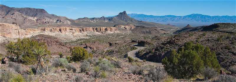 Historic U.S. Route 66 near Oatman