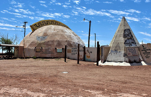 Meteor City Trading Post in Arizona between Winslow and Flagstaff