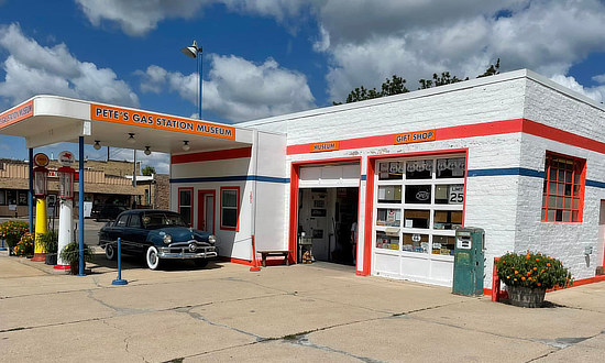 Classic service station in Williams, Arizona on Route 66