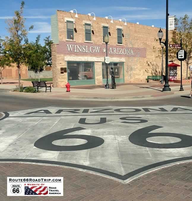 Standin' on a Corner, in Winslow, Arizona