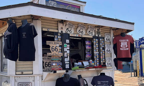 Santa Monica Pier in California