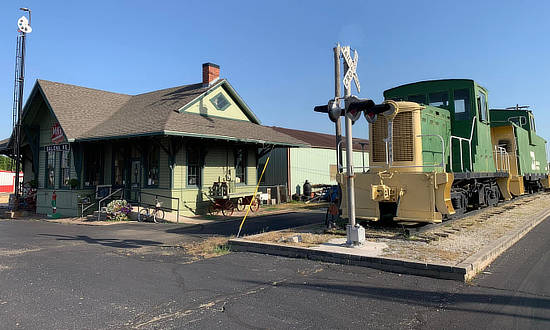 Galena Mining & Historical Museum in the old MKT Railroad Station in Galena, Kansas