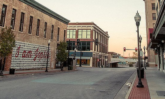 The "I am Joplin" mural in downtown Joplin, Missouri