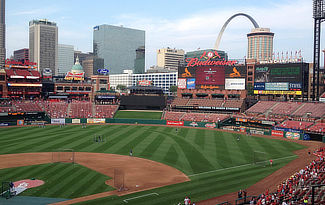 Busch Stadium in St. Louis, Missouri