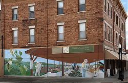 Broadway and Main Street  in Webb City, Missouri