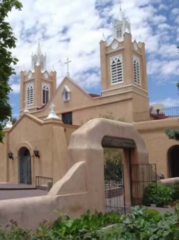 San Felipe de Neri Church in Albuquerque, New Mexico