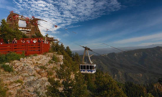 Sandia Peak Tramway in Albuquerque, New Mexico