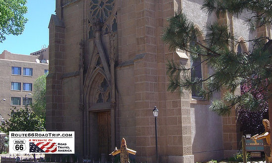 Loretto Chapel in Santa Fe, New Mexico