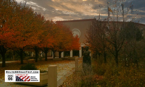 The New Mexico State Capitol building in Santa Fe