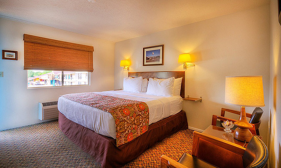 One of the many fine guest rooms at the Roadrunner Lodge Motel in Tucumcari, New Mexico, on Historic Route 66