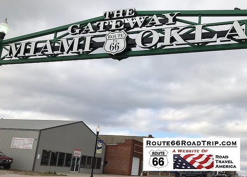The Gateway to Route 66 in Miami, Oklahoma