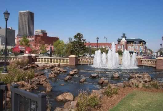 Bricktown in Oklahoma City