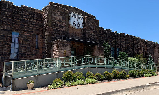 Route 66 Interpretive Center, Chandler, Oklahoma, on Historic Route 66