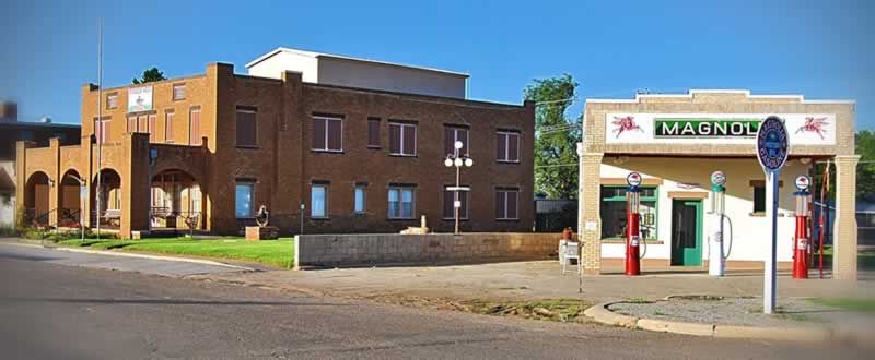 The Pioneer West Museum in Shamrock, Texas
