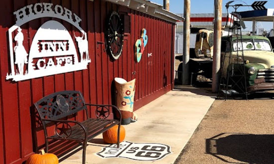 The Hickory Inn Cafe in Vega, Texas