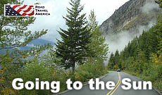 Going to the Sun Road in Glacier National Park in Montana