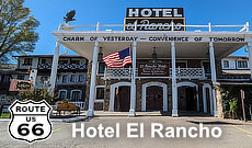Hotel El Rancho on Route 66, in Gallup, New Mexico