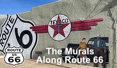 The murals along all eight states of Historic Route 66