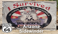 The Arizona Sidewinder on Route 66 near Oatman, Arizona