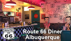 Route 66 Diner in Albuquerque, New Mexico