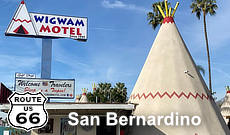 Route 66 road trip to San Bernardino, California