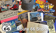 Route 66 store: books, maps, clothing, memorabilia and more!