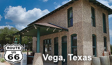 Route 66 road trip to Vega, Texas