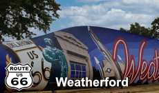 Route 66 road trip to Weatherford, Oklahoma