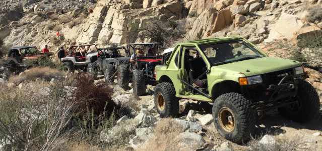 Off-roading near Sedona in Arizona