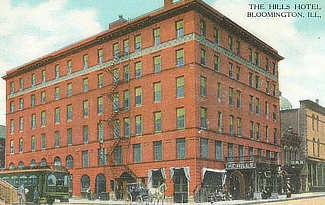 The Hills Hotel in Bloomington, Illinois