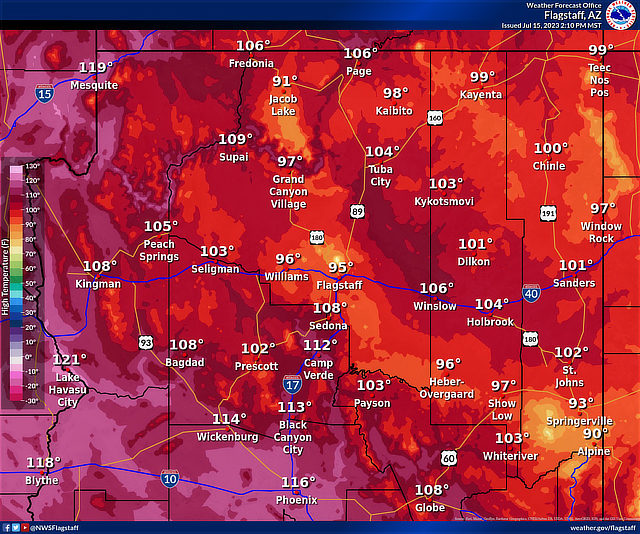 It was a hot day in Arizona, on July 15, 2023!